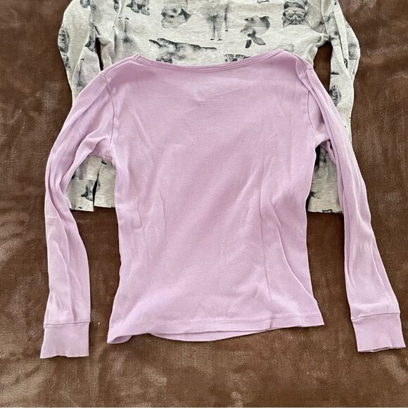 Set of 2 Carter’s Little Girls Pyjama Animal Print Size 6T - Picture 8 of 10